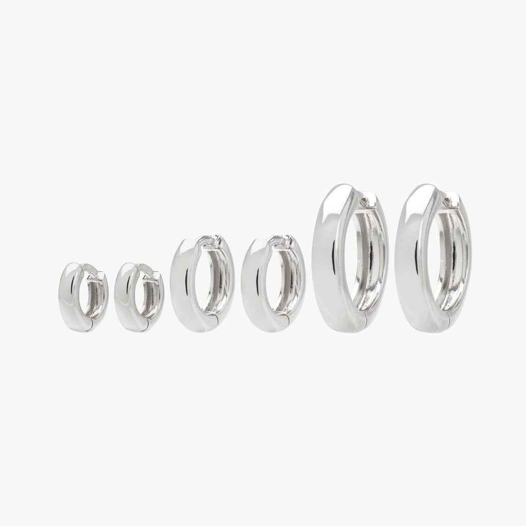 Chunky Hoop Set – Studs