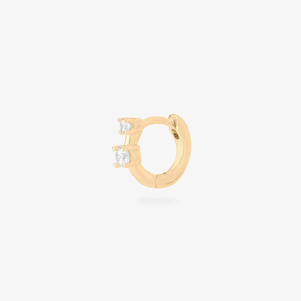y♡⃛u C LUXE by Claire's 18k Yellow Gold Plated Cubic Zirconia