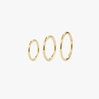 This 14K Clicker Set includes the three main sizes for clickers: a 6mm, 8mm, and 10mm 14K Gold Clicker.