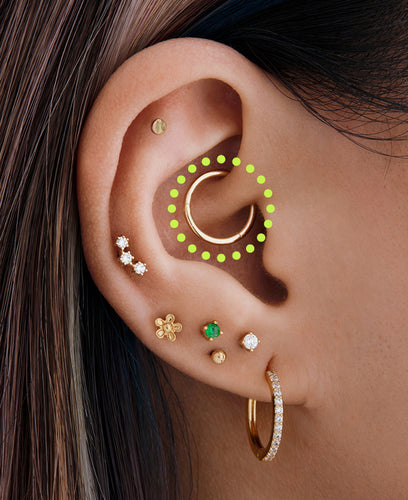 Pin by Amber Darnbrook on Piercings | Ear lobe piercings, Cute ear piercings,  Sterling silver earrings studs