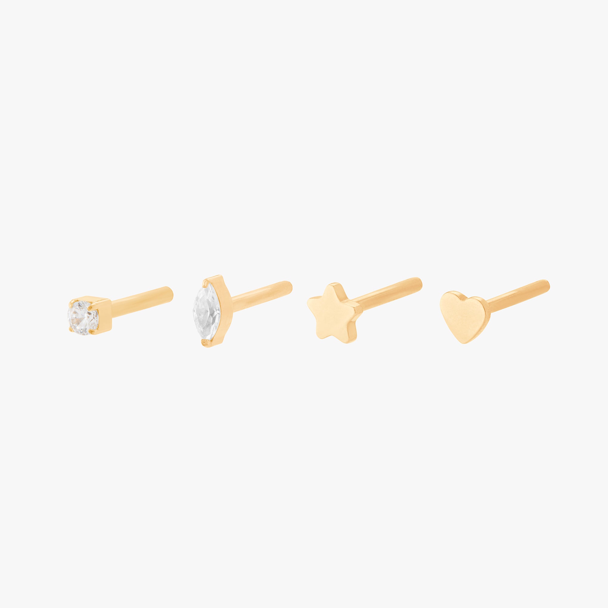 Studs 8mm Flatback Post Backings