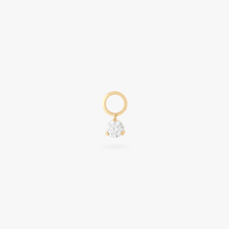 Micro CZ Clicker Charm