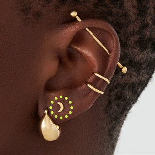 20/50/100x Flat Back 5mm Earring Studs Rubber Backs, Gold Tone Ear Studs  Flat Pad Earring Posts, Flat Post Earrings B071 