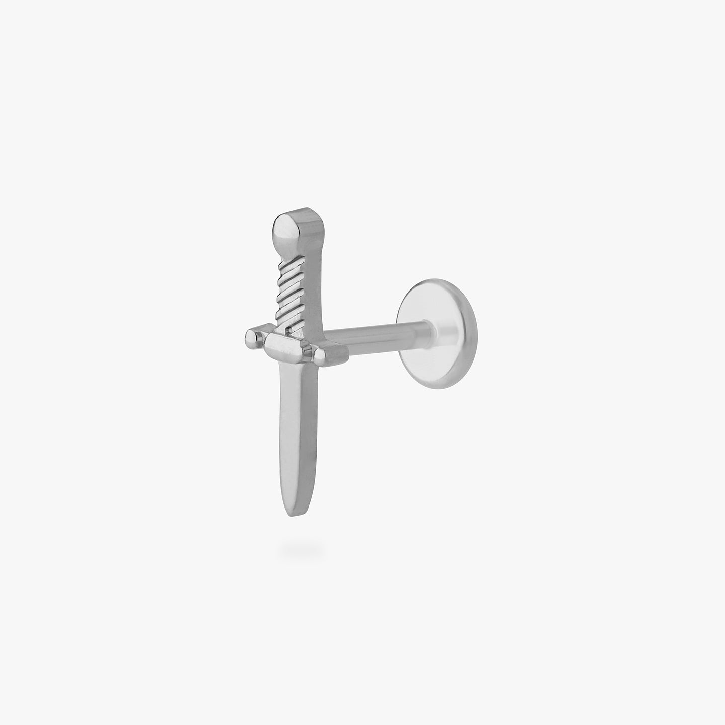 titanium dagger flatback stud color:null|titanium