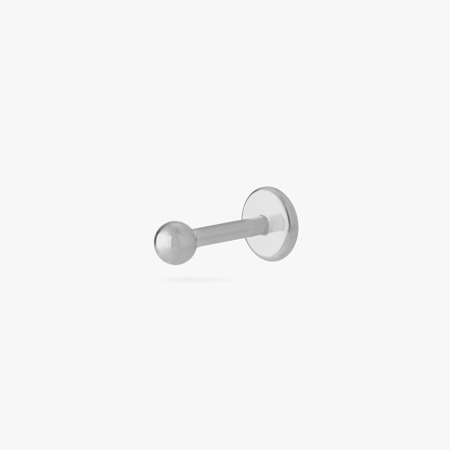 titanium 2.5mm ball flatback stud color:null|titanium