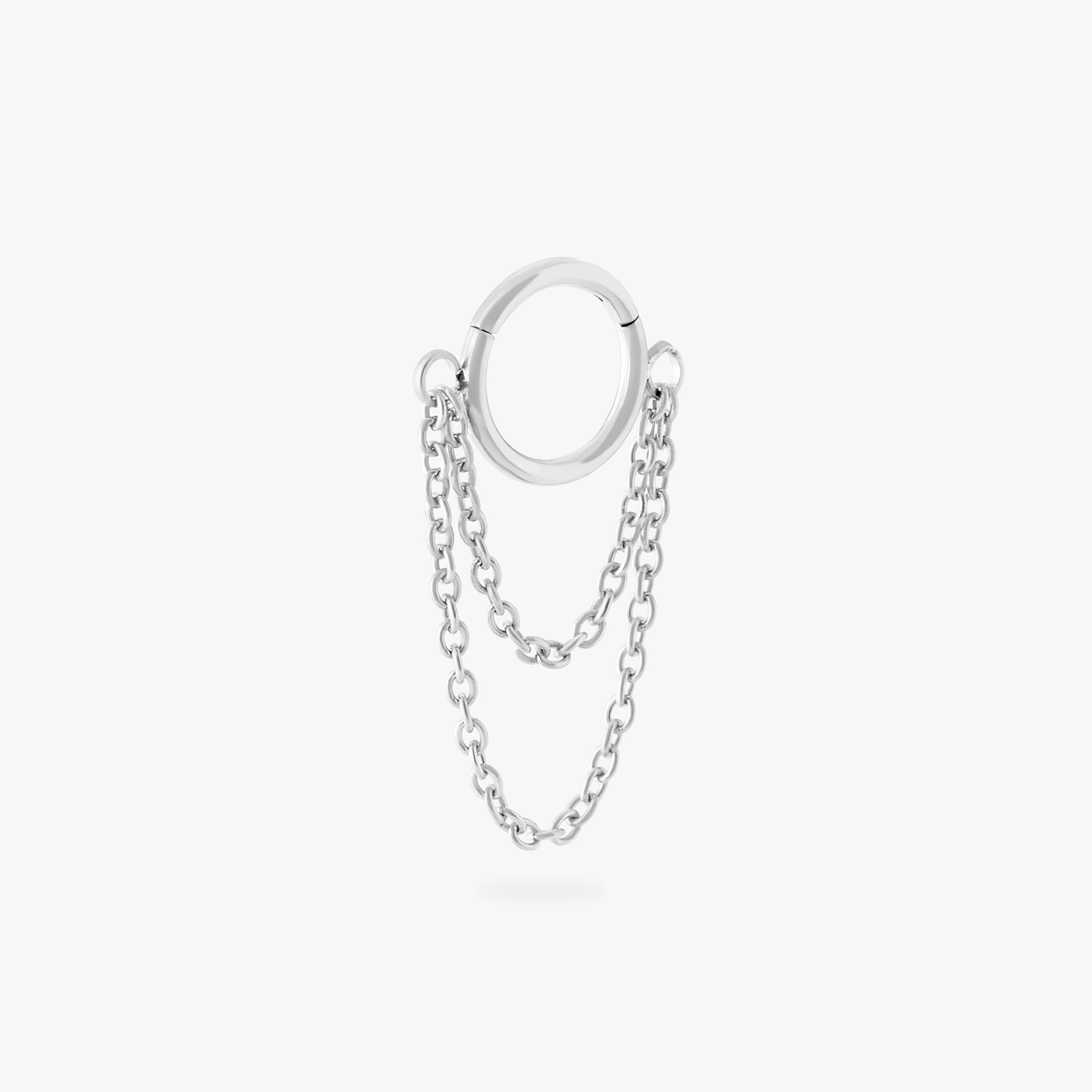 Studs 6mm Chain Clicker In Silver