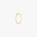 10mm seamless pave clicker in gold color color:null|gold