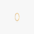 8mm seamless pave clicker in gold color:null|gold