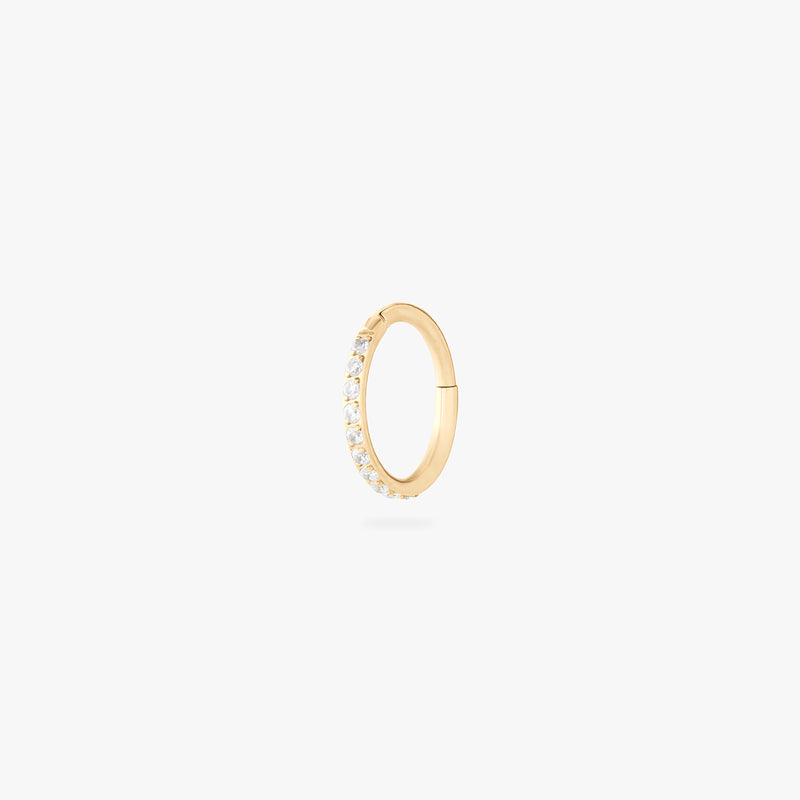8mm Pave Clicker