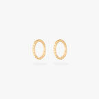 6mm pyramid clicker in gold [pair] color:null|gold