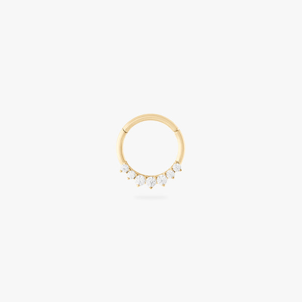 [FRANCE パリ発] Thick CZ Band ゴールド リング FRANCE パリ発] Thick CZ Band ゴールド リング 指輪・リング