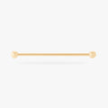 This is an image of a 38mm gold industrial bar. color:null|gold