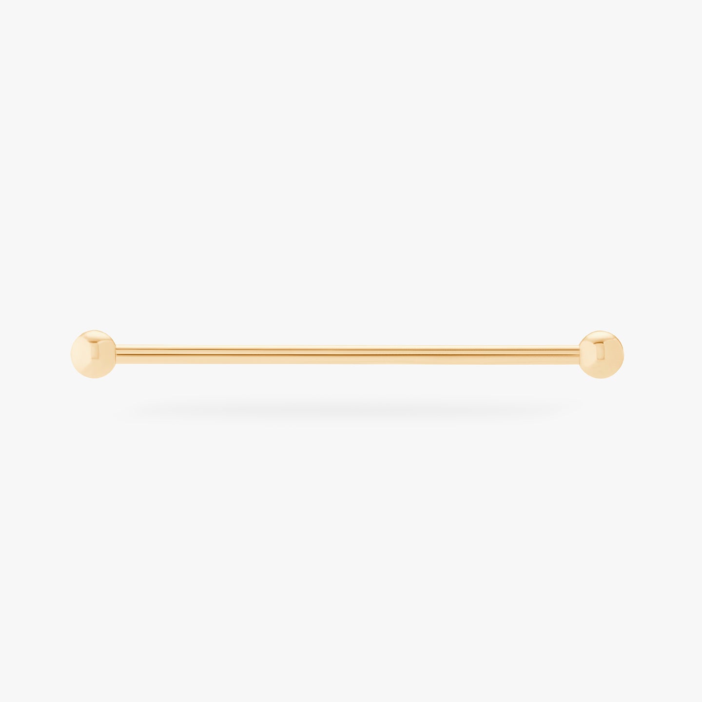 This is an image of a 38mm gold industrial bar. color:null|gold