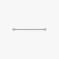 This is an image of a silver-toned titanium industrial bar that is 35mm in length against a white background.
