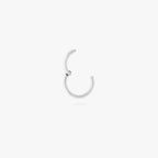 This is an image of a silver clicker with a 6mm inner diameter. color:null|silver
