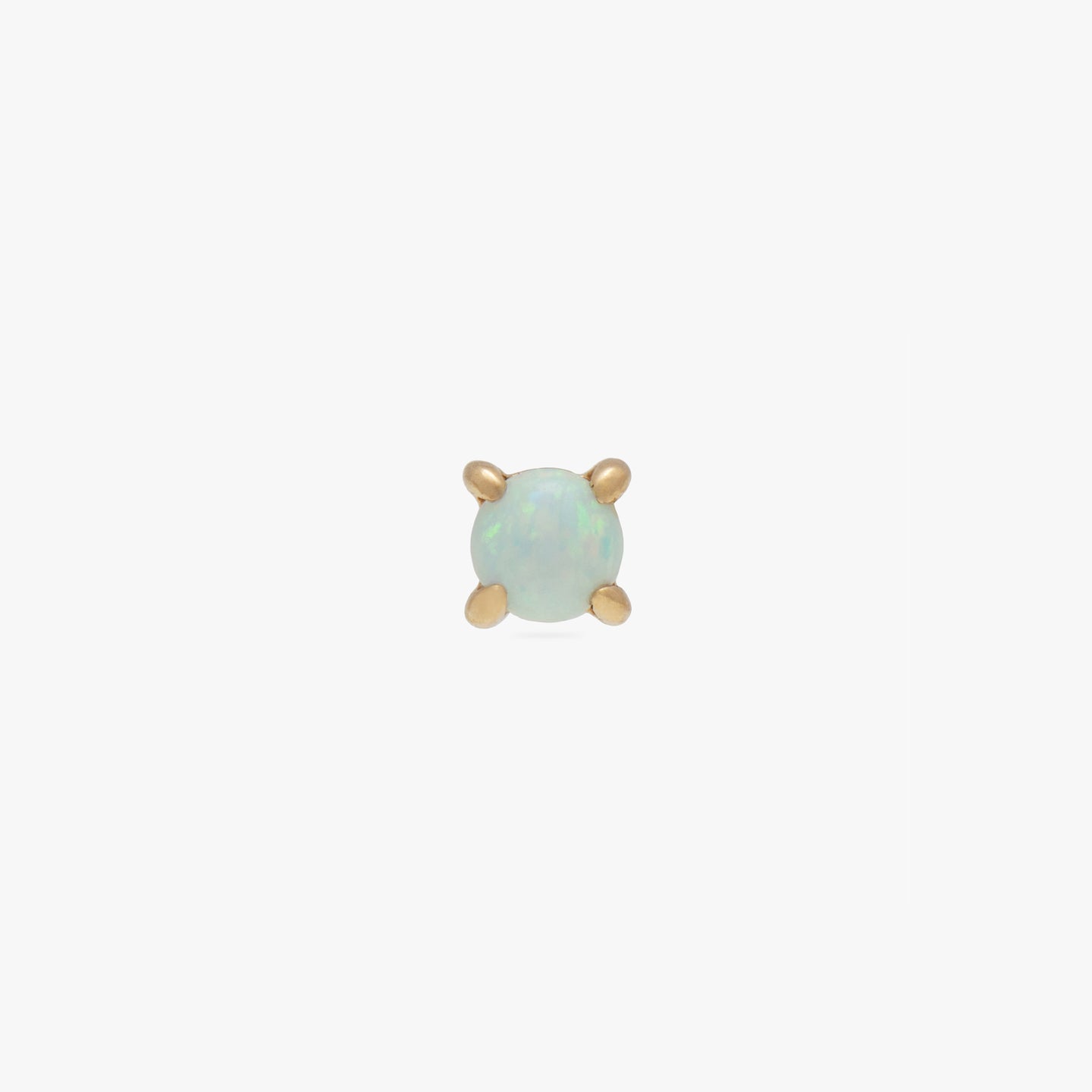 Opal 14K Piercing Stud