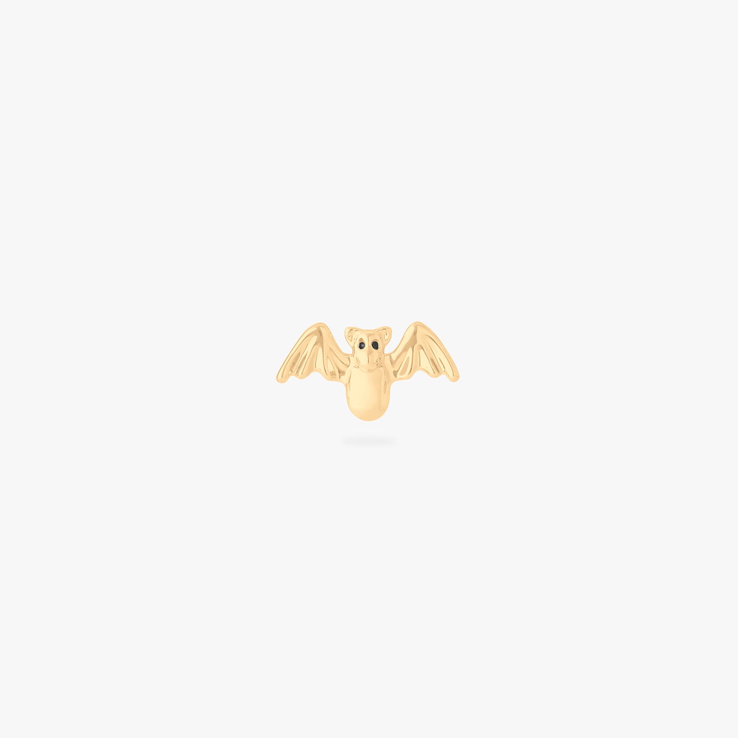 A gold bat stud color:null|gold/black