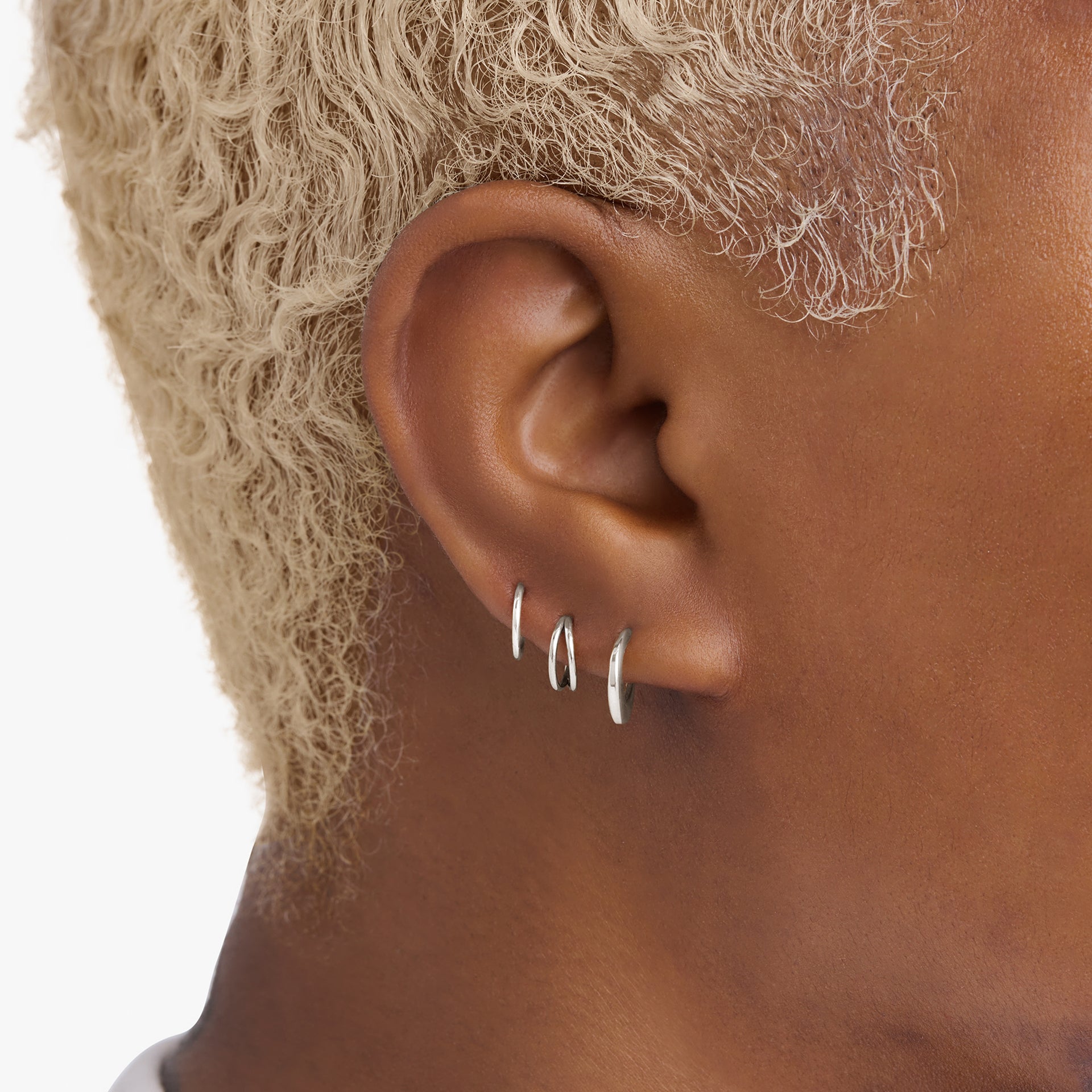 Core Clicker Set in Silver - Alternative view 1