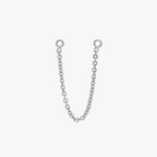 A silver connector chain color:null|45mm|30mm|15mm|60mm|15mm / silver|45mm / silver|30mm / silver|60mm / silver