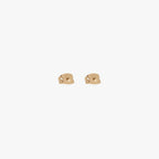 A pair of gold butterfly earring backings [pair] color:null|gold