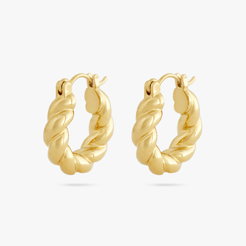 Small French Twist Hoop