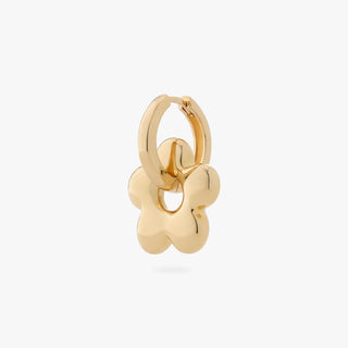 Louis Vuitton My Flower Chain Earrings Golden Metal