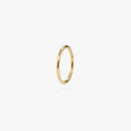 This is a silver clicker earring color:null|gold