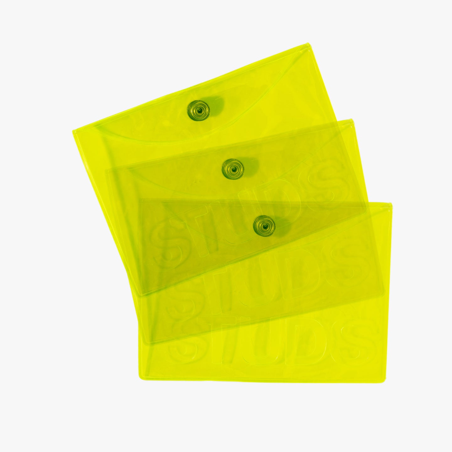 3 pack Stud's gift pouch color:null|yellow