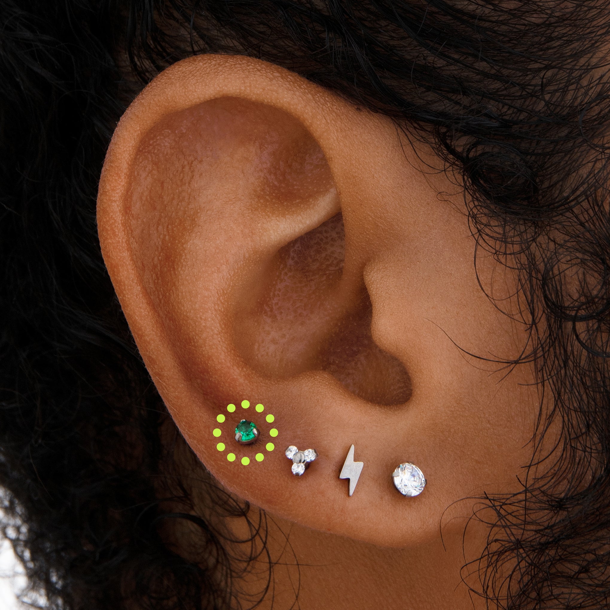 Piercing on sale earrings studs