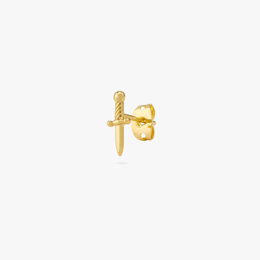 Dagger Stud Gold