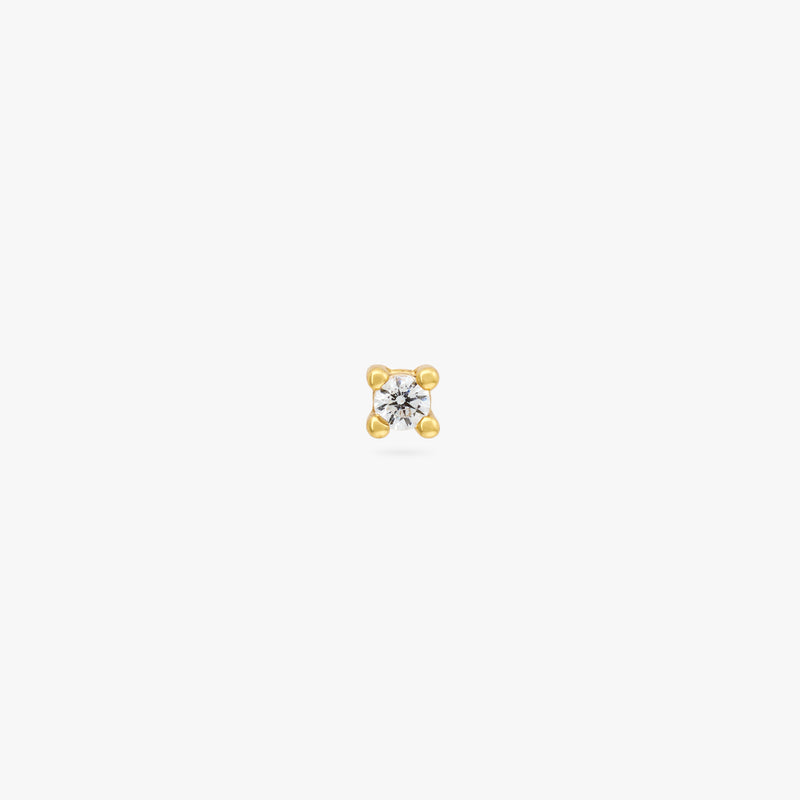 Micro CZ Stud