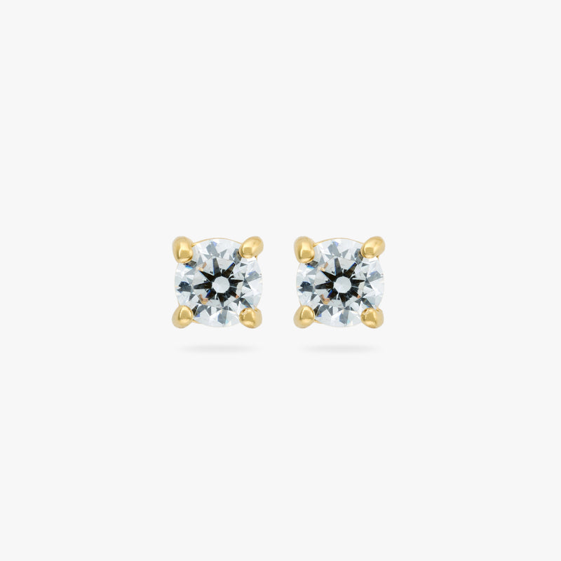 Small CZ Stud